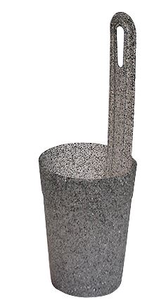 Контейнер универсальный подвесной 1,3л (гранит светло-серый)